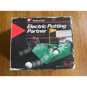 Vintage World of Golf Electric Putting Partner JR-100 Tested Works